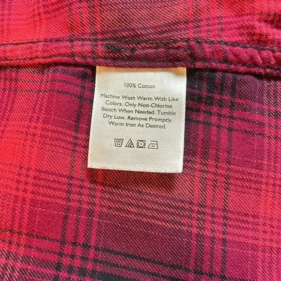 Eddie Bauer M Plaid Shirt - Picture 5 of 10